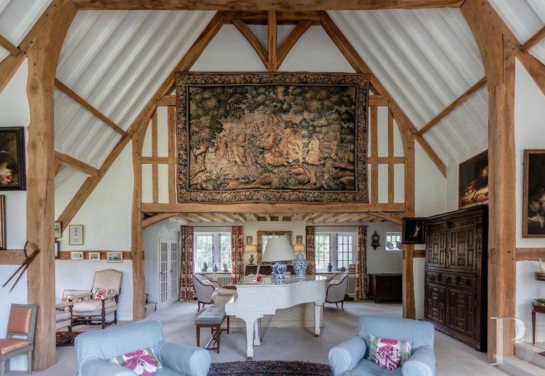 En Seine-et-Marne, à Bourron-Marlotte, une villa de style anglo-normand du début du 19e siècle - photo  n°8